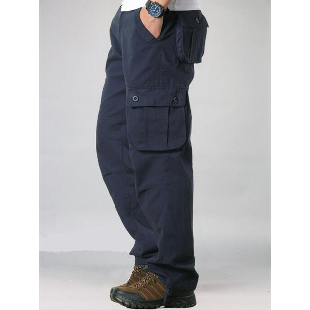 Men's Tactical Cargo Pants with Military Pockets