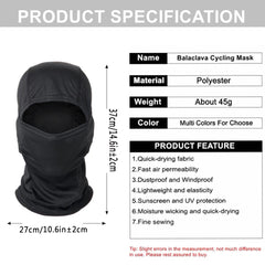 Tactical Camouflage Motorcycle Headwear for Men