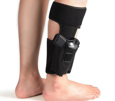 Adjustable Neoprene Ankle Holster for Firearms (Single)