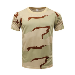 Men's Camouflage Tactical Short Sleeve T-Shirt