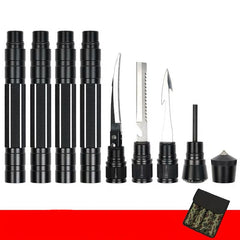 Multifunctional Trekking Pole with Tactical Features