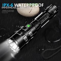Mini USB Rechargeable 10W LED Tactical Flashlight