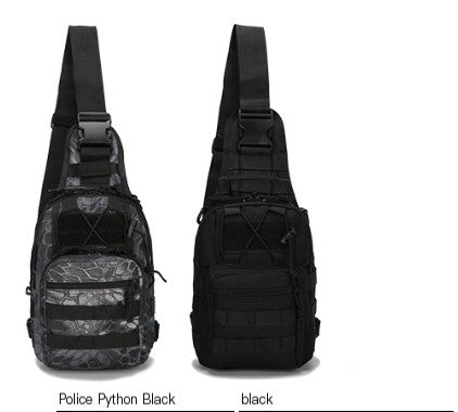 Camouflage Canvas Tactical Chest Bag for Outdoor Sports