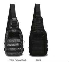 Camouflage Canvas Tactical Chest Bag for Outdoor Sports