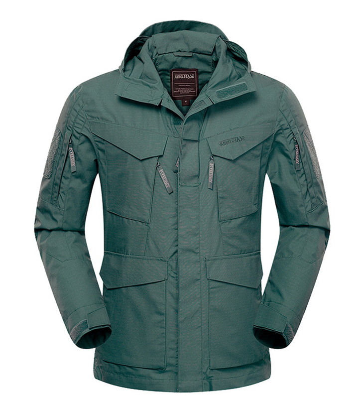 Men's Tactical Windbreaker Jacket M65 Outdoor Coat
