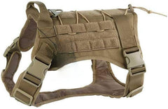 Camouflage Tactical Vest for Large Dogs