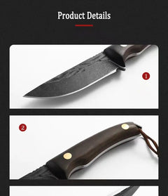 Multi-Purpose Beveled Stone Washing Straight Knife