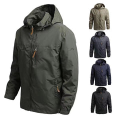 Men's Tactical Waterproof Military Windbreaker Jacket