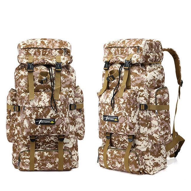 Large Capacity Waterproof Military Tactical Backpack