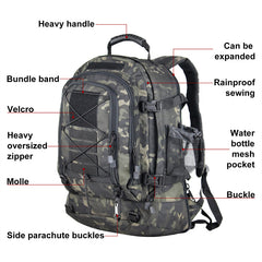 Multi-functional Large-capacity Tactical Backpack