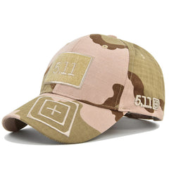Tactical Camouflage Adjustable Baseball Cap for Outdoors