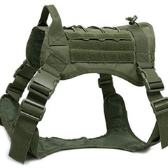Camouflage Tactical Vest for Large Dogs