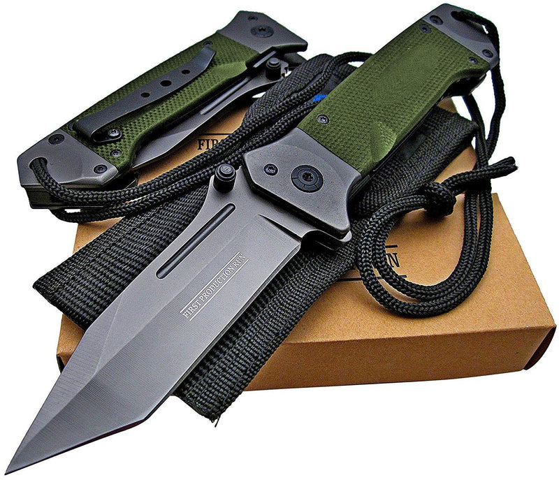 Snake Eye Tactical Heavy Duty Every Day Carry Folding Pocket Knife
