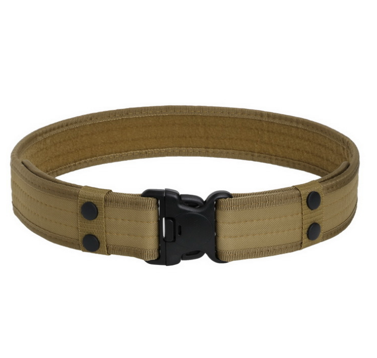 Men's Canvas Tactical Belt - Outdoor EVA Sponge Style
