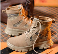 High-Top Tactical Military Boots for Men and Women