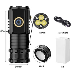 Mini Portable High-Intensity Tactical Flashlight