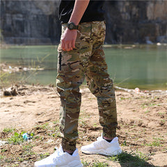 Men's Tactical Camouflage Cargo Joggers (Slim Fit)