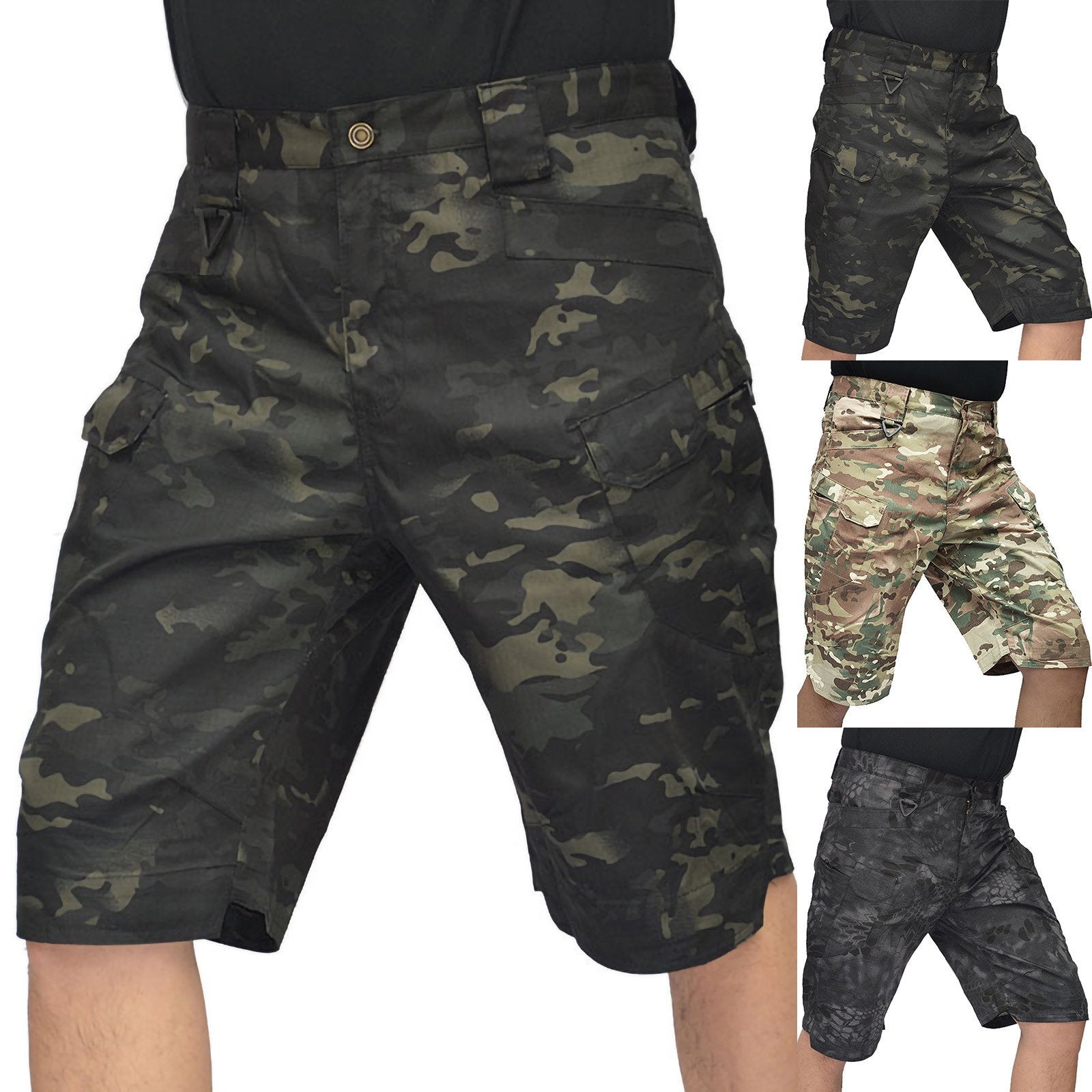 Improved IX7 Tactical Cargo Shorts for Outdoor Use