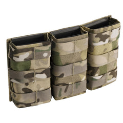 SIVIGEAR Tactical Triple Fast Unplug Molle Mag Pouch 5.56/M4/M16 1000D Oxford Magazine Pouch CP