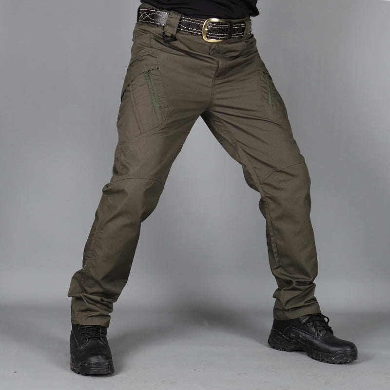 Men's Tactical Camouflage Pants with Multi-Pockets
