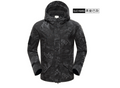 Camo Jacket with Python Print, Tactical Coat