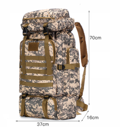 MARDINGTOP 65+10L Tactical Backpack with Rain Cover