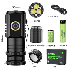 Mini Portable High-Intensity Tactical Flashlight