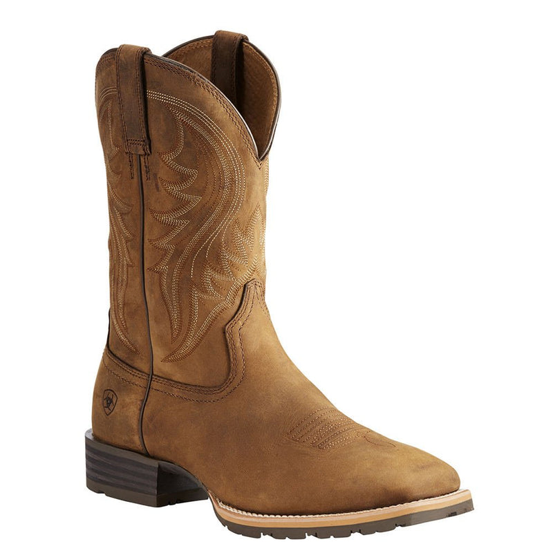 ARIAT Mens Hybrid Rancher Western Boot Distressed Brown 10