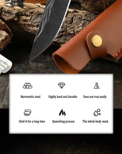 Multi-Purpose Beveled Stone Washing Straight Knife