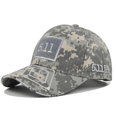 Tactical Camouflage Adjustable Baseball Cap for Outdoors