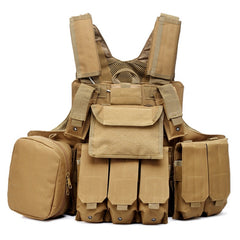 Tactical Vest for Outdoor Camouflage Activities