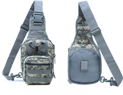 Tactical Hamburger Chest Bag - Camouflage Outdoor Sling