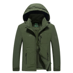 Lightweight Men's Military-Style Waterproof Jacket
