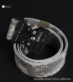3.8 Wide Cobra Tactical Nylon Men's Utility Belt