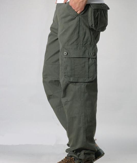 Men's Tactical Cargo Pants with Military Pockets