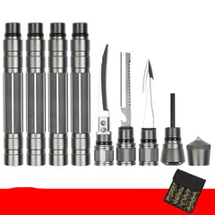 Multifunctional Trekking Pole with Tactical Features