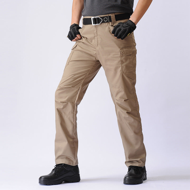 Men's Tactical Camouflage Pants with Multi-Pockets