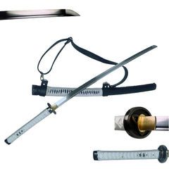 Samurai Sword Handmade 1060 high Carbon Steel Real Steel Samurai Sword Real Samurai Sword All Tang Protection Collection and Gifts