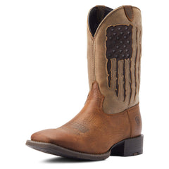 ARIAT BMVY9 Mens Sport My Country VentTEK Western Boot Faithful Brown 13 Wide