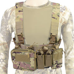 Multi-Function Tactical Suit Chest Hanging Vest