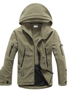 Men's Military Winter Thermal Fleece Tactical Jacket