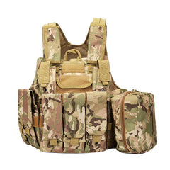 Tactical Vest for Outdoor Camouflage Activities