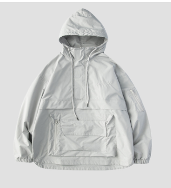 Men's Tactical Utility Jacket with Multiple Pockets