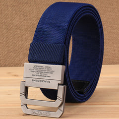TUSHI Double Ring Nylon Tactical Outdoor Belt