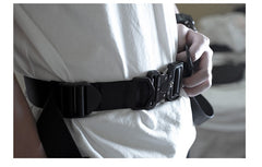 RANTERS Cyberpunk Tactical Cobra Buckle Belt
