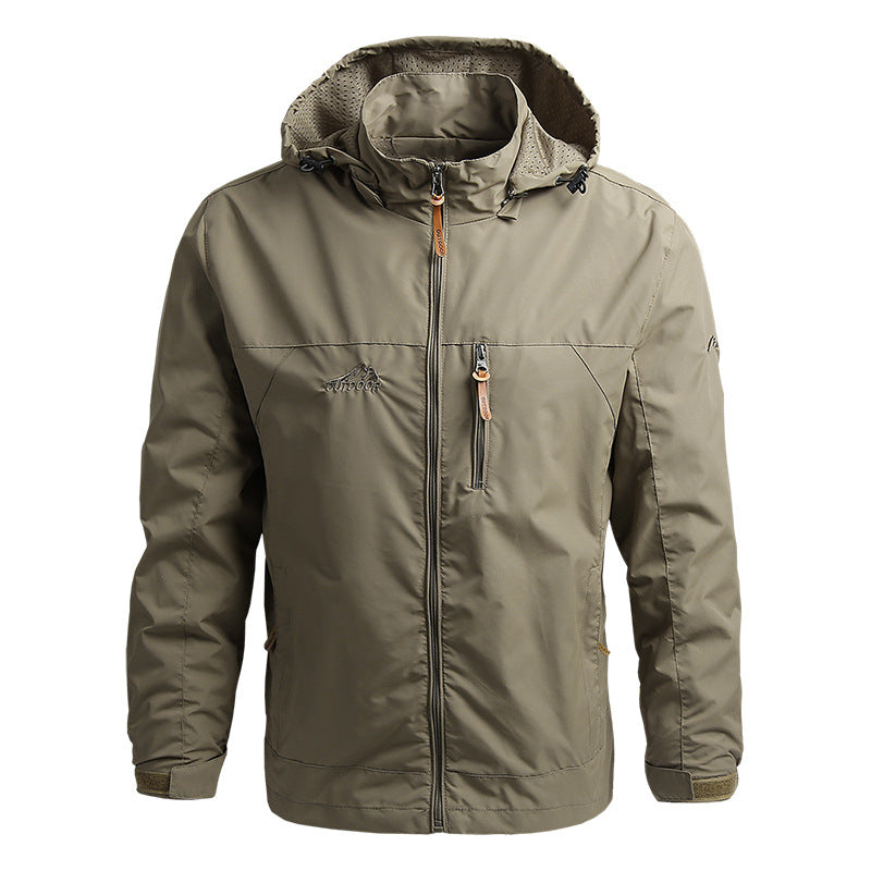 Men's Tactical Waterproof Military Windbreaker Jacket