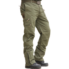 Men's Loose Straight Leg Camouflage Tactical Pants