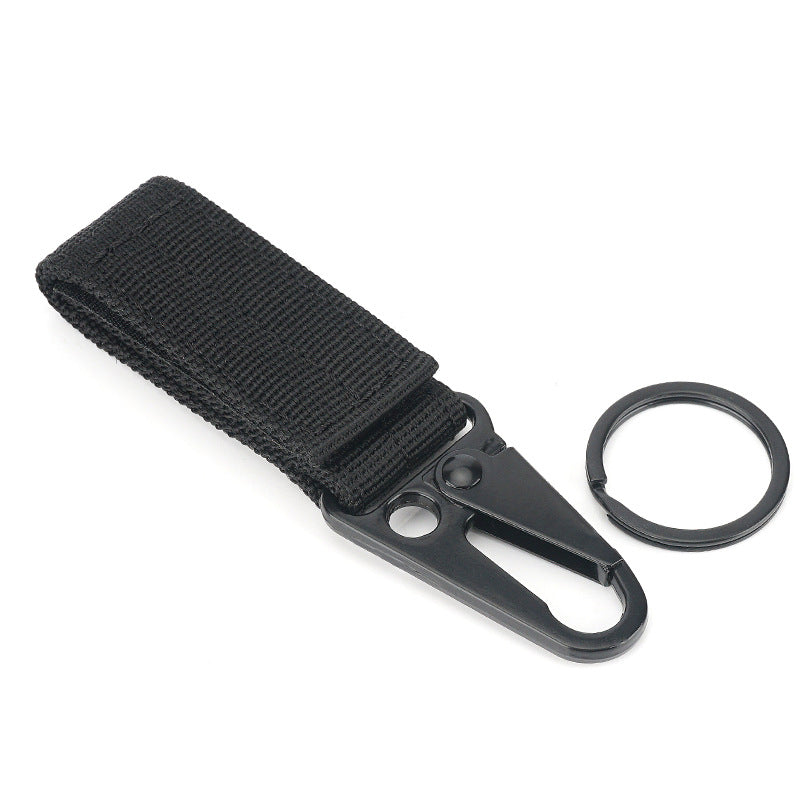 Outdoor Tactical Nylon Keychain Multi-Functional Hook