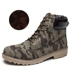 Martin Boots - Flat Leather Ankle Boots