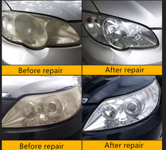 Headlight Renewal Kit - Cleaning Solution & Tools